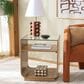 Safavieh Acres End Table in Dark Oak, , large