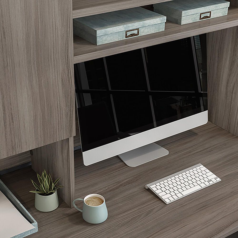 Sauder Affirm Desktop Hutch in Hudson Elm, , large