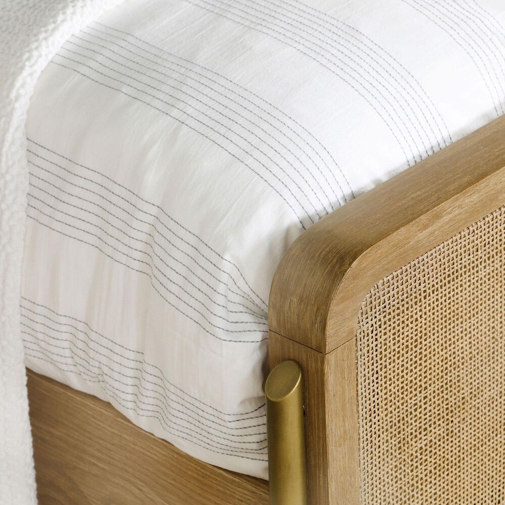 Pacific Landing Arini Queen Panel Bed in Brown, , large