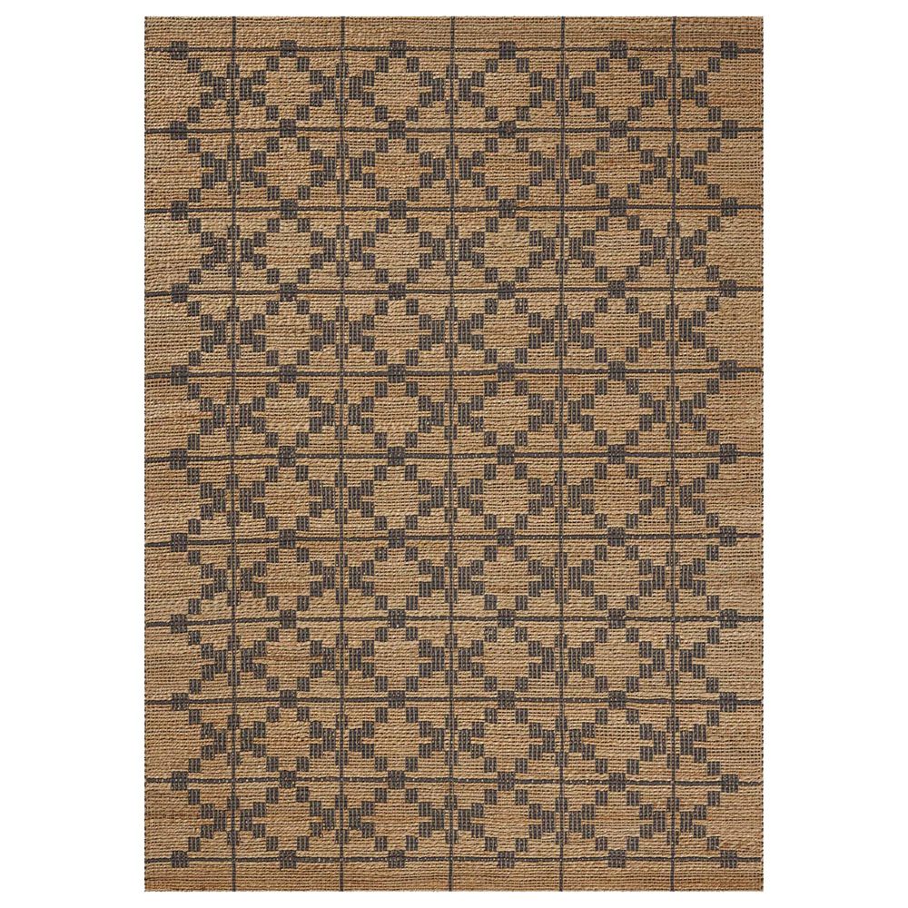 Chris Loves Julia x Loloi Judy 5" x 7"6" Natural and Graphite Area Rug, , large