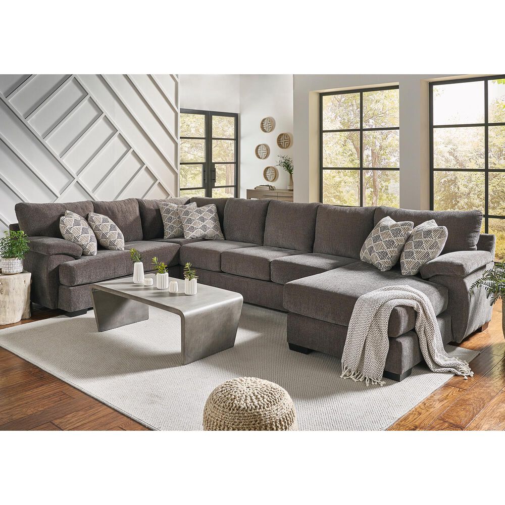 Michael Nicholas Designs 3-Piece Sectional in Victory Sterling, , large