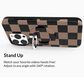 Velvet Caviar Gift Set with MagSafe Wallet, Grip Ring, Phone Charm in Mocha Vibe Checker, , large