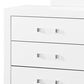 Global Furniture USA Luccia 6-Drawer Dresser and Mirror in White, , large