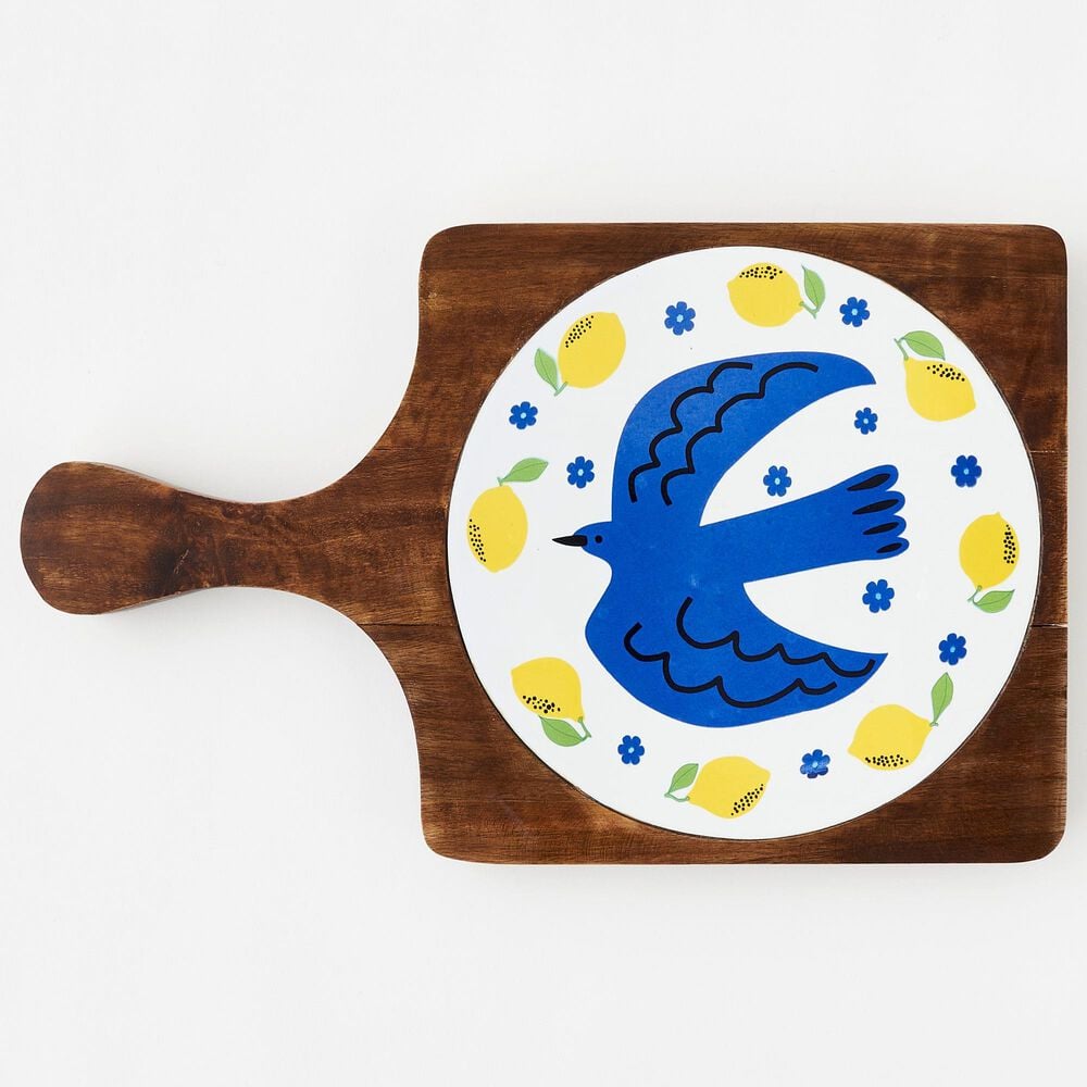 One Hundred 80 Degrees Mango Board with Ceramic Inlay, , large
