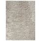 Nourison Metallic 9" x 12" Grey Mocha Area Rug, , large