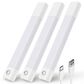 HOMLUX 8" Motion Sensor LED Light in Bar White (Set of 3), , large