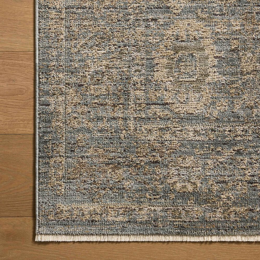 Loloi Priscilla Blue and Sand 10&#39; Square Area Rug, , large