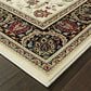 Oriental Weavers Kashan 108X1 7"10" x 10"10" Ivory Area Rug, , large