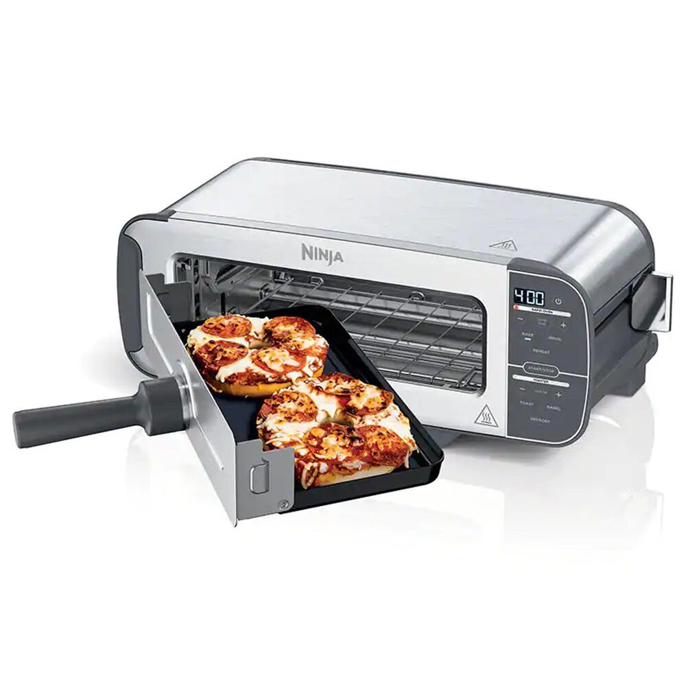 Ninja Foodi 10-in-1 XL Pro Air Fry Oven 6-Slice Stainless Steel Convection  Toaster Oven (1800-Watt) in the Toaster Ovens department at