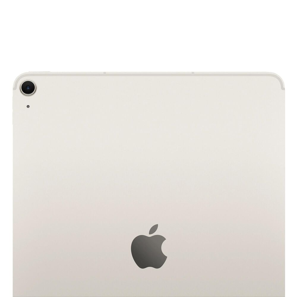 Apple 13-Inch iPad Air M3 Chip Wi-Fi + Cellular 256GB in Starlight &#40;Latest Model&#41; with 2-Year AppleCare+, , large