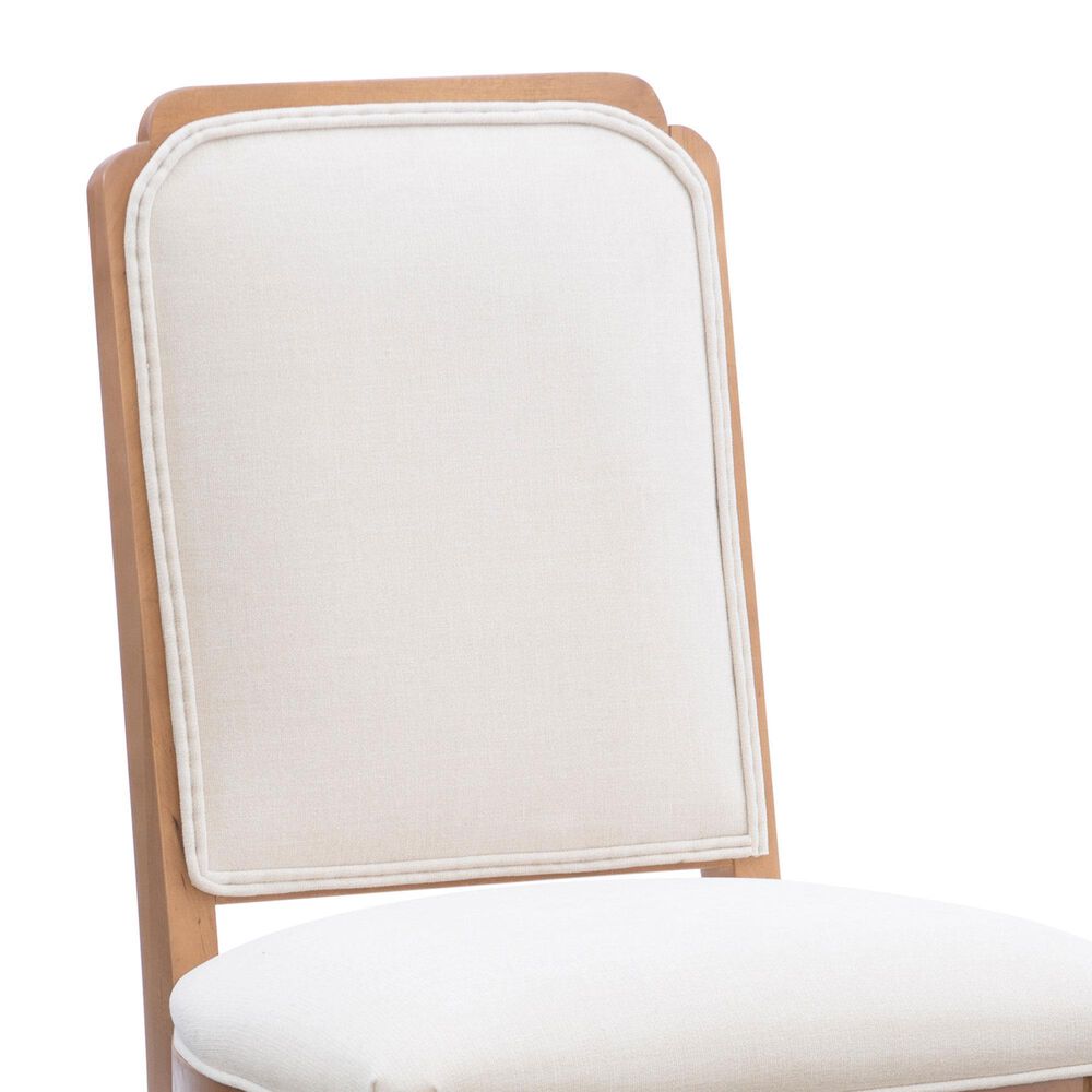 Linon Home Decor Jolene Side Chair in Brown (Set of 2), , large
