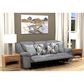 Catnapper Trifecta Power Reclining Sofa with Drop Down Table in Smoke, , large