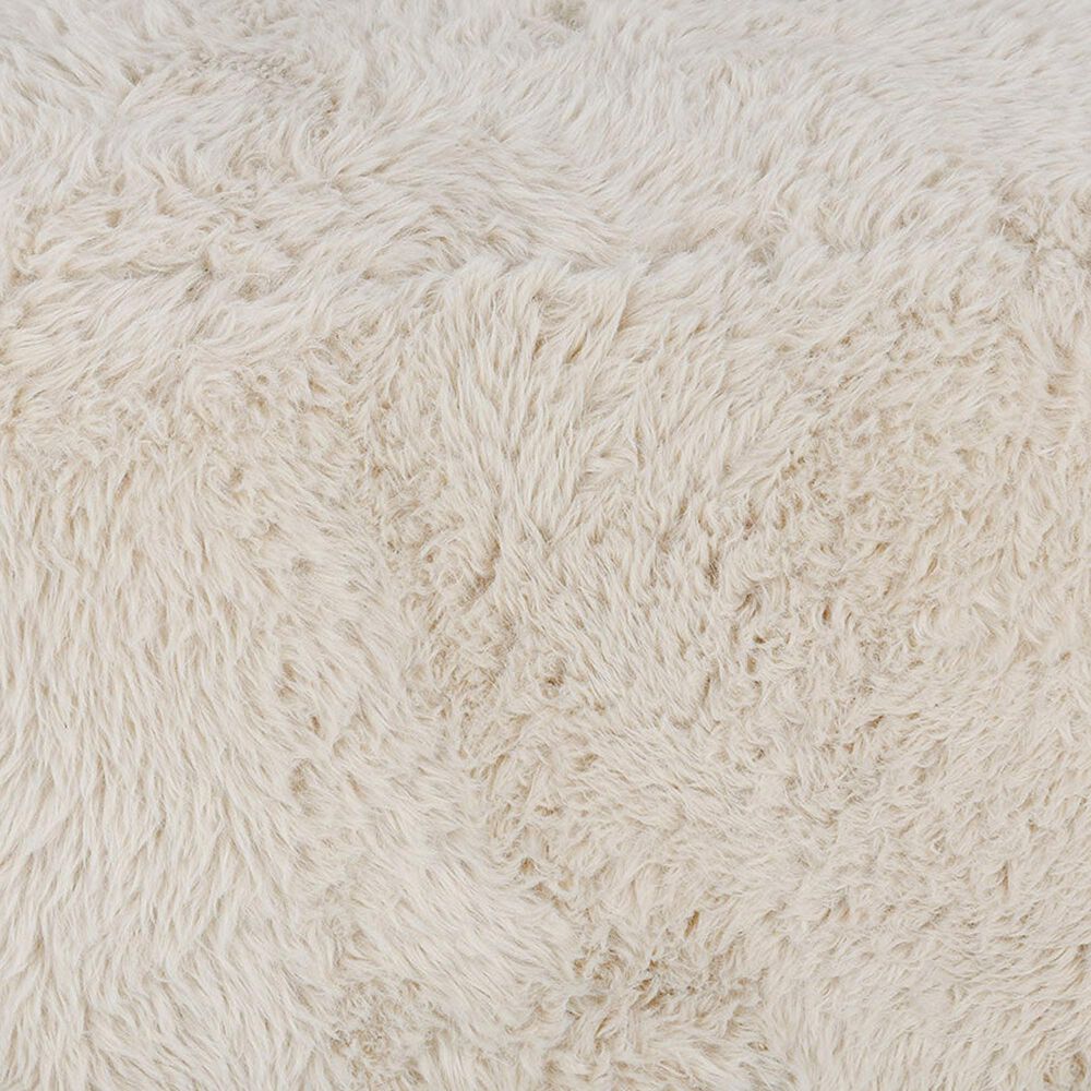 Classic Home Adley Plush Swivel Chair in Sand, , large