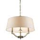 Golden Lighting Waverly Semi-Flush (Convertible) in Aged Brass, , large