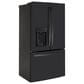 GE Appliances 22.1 Cu. Ft. Counter-Depth French-Door Refrigerator in Black Slate, , large