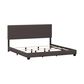 Richlands Furniture Willow King Upholstered Panel Bed in Charcoal, , large