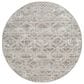 Radici USA Livigno Southwestern 5"3" Round Beige Area Rug, , large