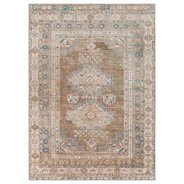 Surya Colin 6"7" x 9" Dusty Sage, Light Beige, Blue and Cream Area Rug, , large