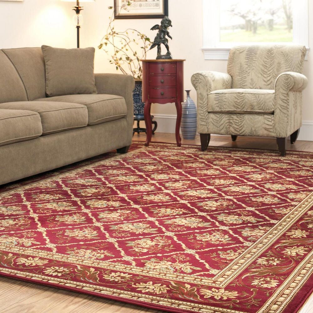Safavieh Lyndhurst 9&#39; x 12&#39; Red Area Rug, , large