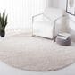 Safavieh August Shag AUG900D 8"6" Round Beige Area Rug, , large