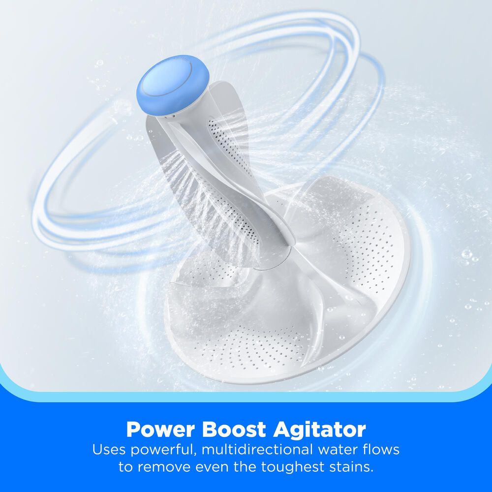 Midea Midea 3.9 Cu. Ft. Top Load Washer with Power Boost Agitator, , large