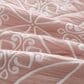 Duke Imports 3-Piece Jacquard Full/Queen Quilt Set in Blush Mandala, , large