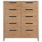 Universal Furniture Modern Walker 10 Drawer Chest in Organic Natural Oak, , large