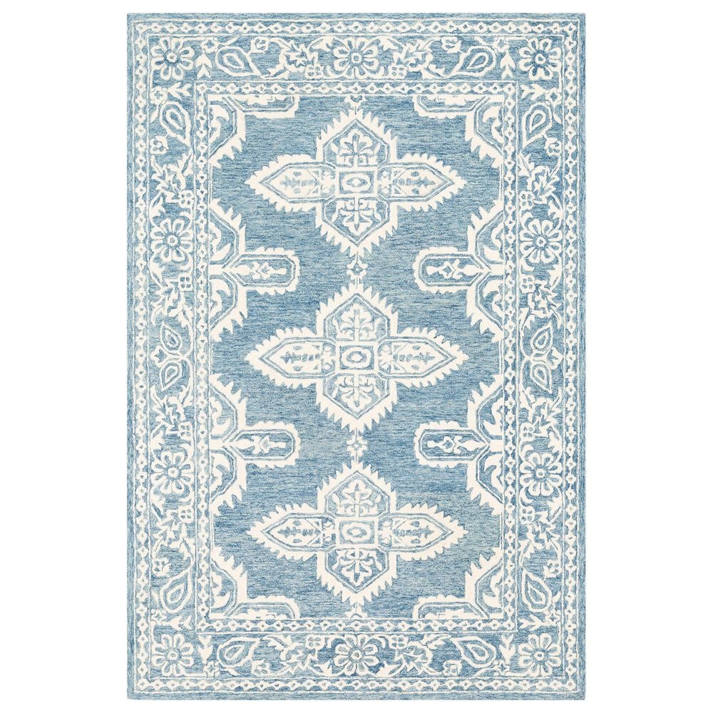 Surya Granada GND-2300 5" x 7"6" Pale Blue, Beige and Sky Blue Area Rug, , large