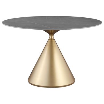 Morden Fort Dining Table in Gray and Gold - Table Only, , large