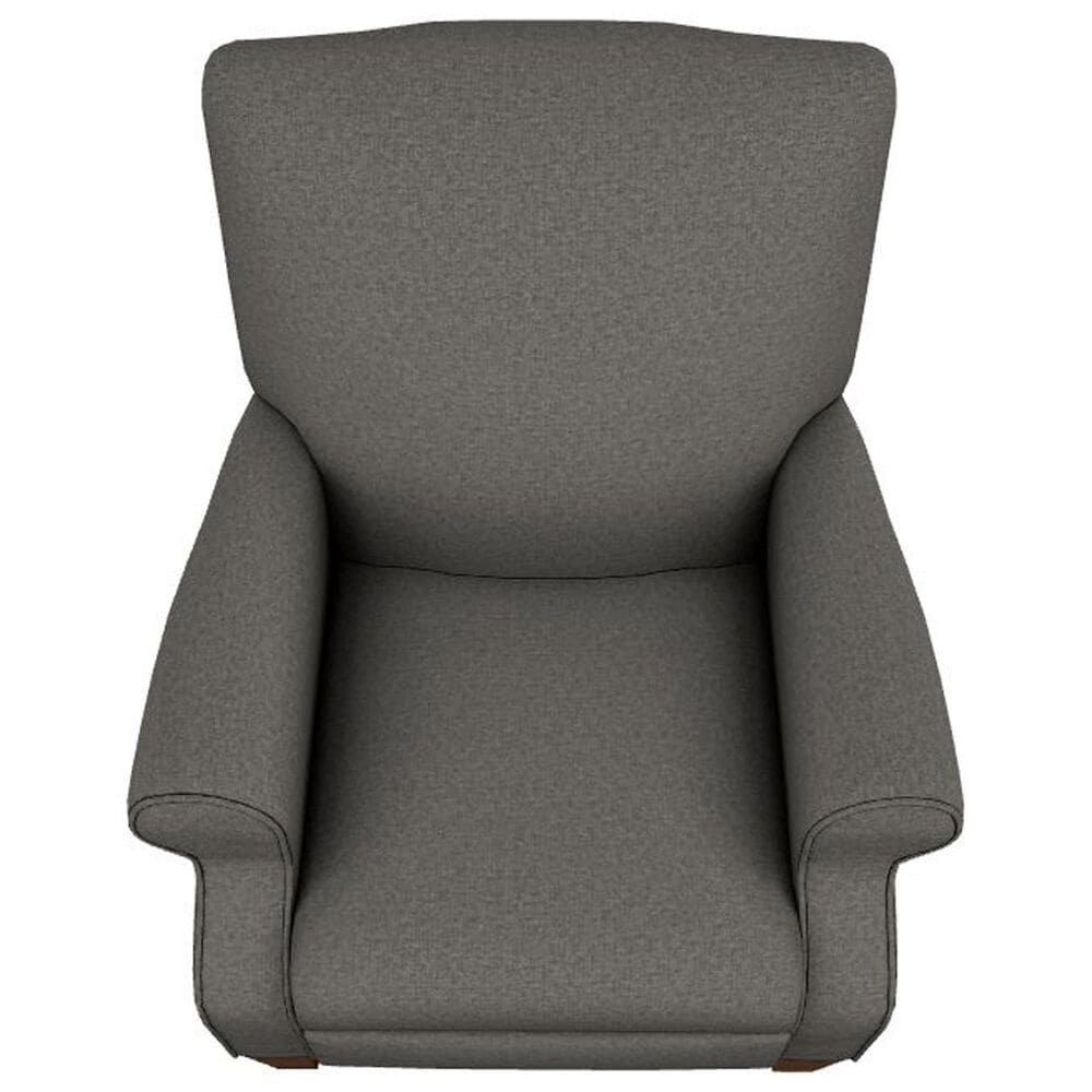 La-Z-Boy Charlotte Push Back Recliner with High Leg in Charcoal, , large
