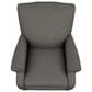La-Z-Boy Charlotte Push Back Recliner with High Leg in Charcoal, , large