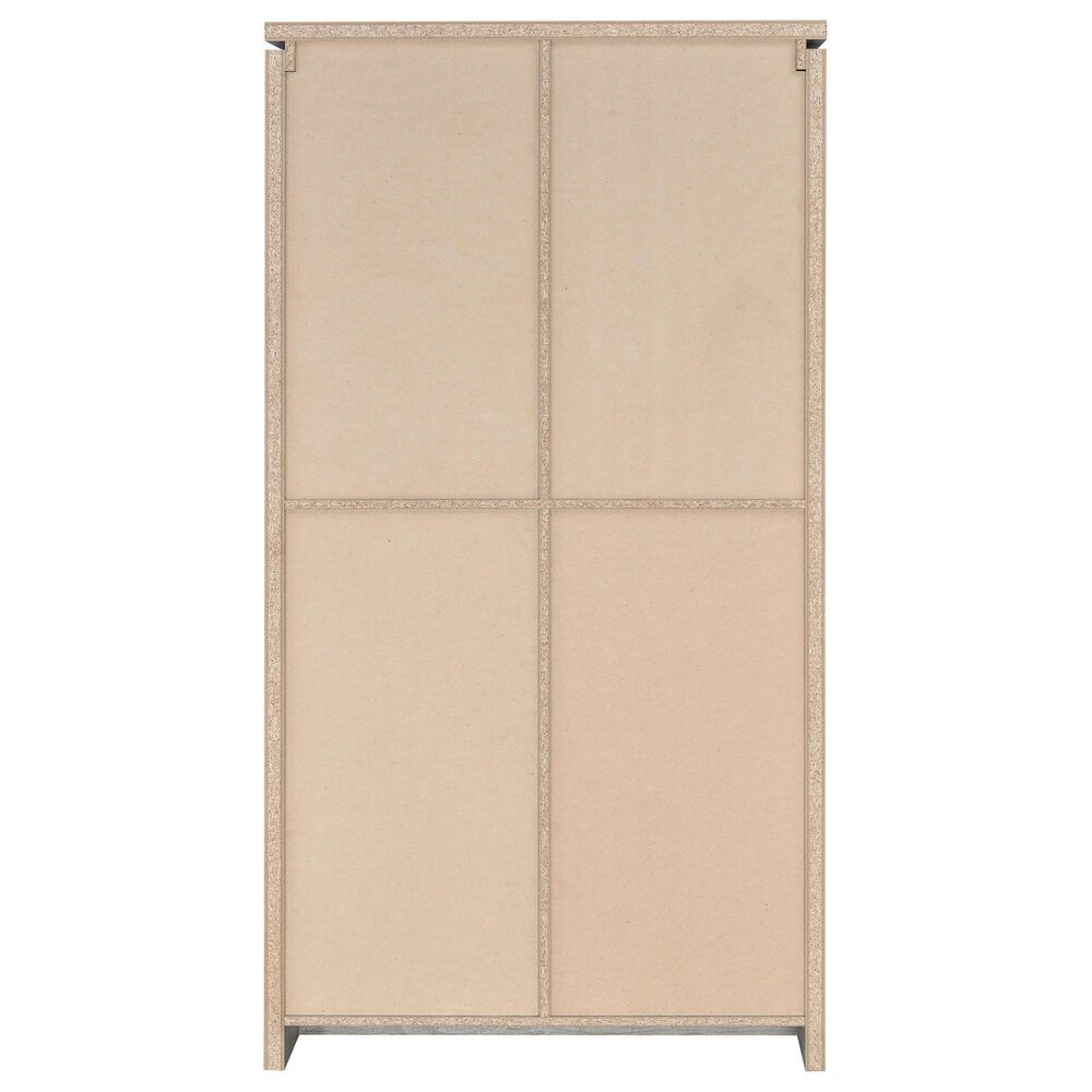 Pacific Landing 2-Door Tall Cabinet in Grey Driftwood, , large