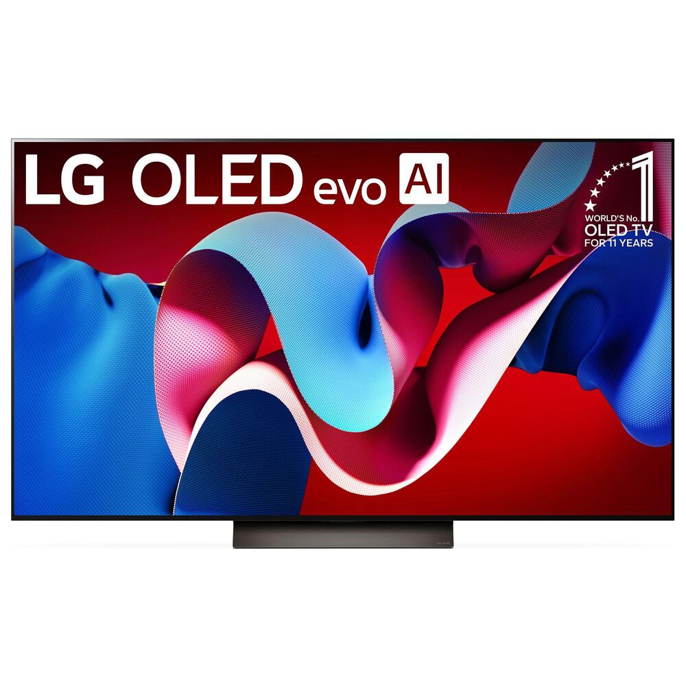 LG 77" Class C4 Series OLED evo 4K Ultra HD in Black - Smart TV, , large