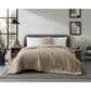 Sunday Citizen Snug Piped 20" Square Throw Pillow in Biscotti and Sahara Tan, , large
