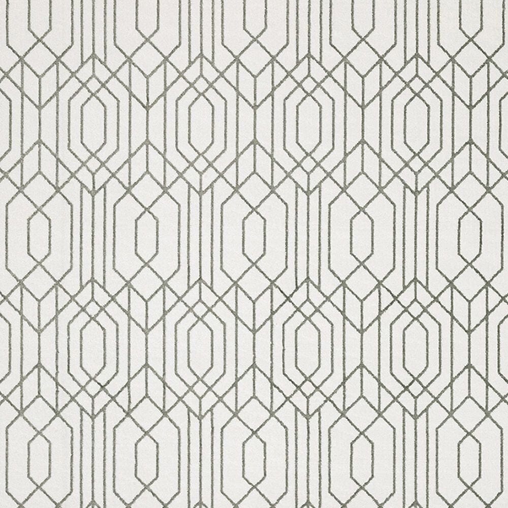 Oriental Weavers Montecito Geometric 3&#39;3&quot; x 5&#39; White Area Rug, , large