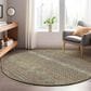 Dalyn Rug Company Trevi TV3 8" Round Khaki Area Rug, , large