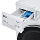 LG 2.4 Cu.Ft. Smart Wi-fi Enabled Compact Front Load All-In-One Washer and Dryer Combo in White, , large