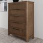 Riverside Furniture Jaxon 5-Drawer Chest in Casual Mink, , large