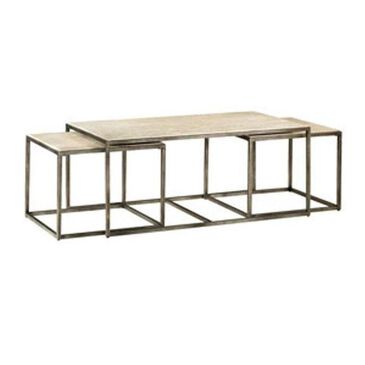 Hammary Travertine Top Coffee Table, , large