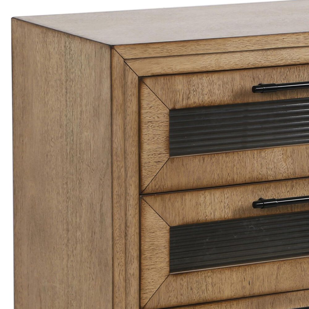 Stylecraft Lamps Inc 3-Drawer Wooden Chest in Umber and Lead, , large