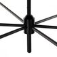 Four Hands Dodie 6-Light Chandelier in Jet Black, , large