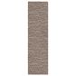 Dalyn Rug Company Laidley 2"3" x 12" Chocolate Indoor/Outdoor Runner, , large