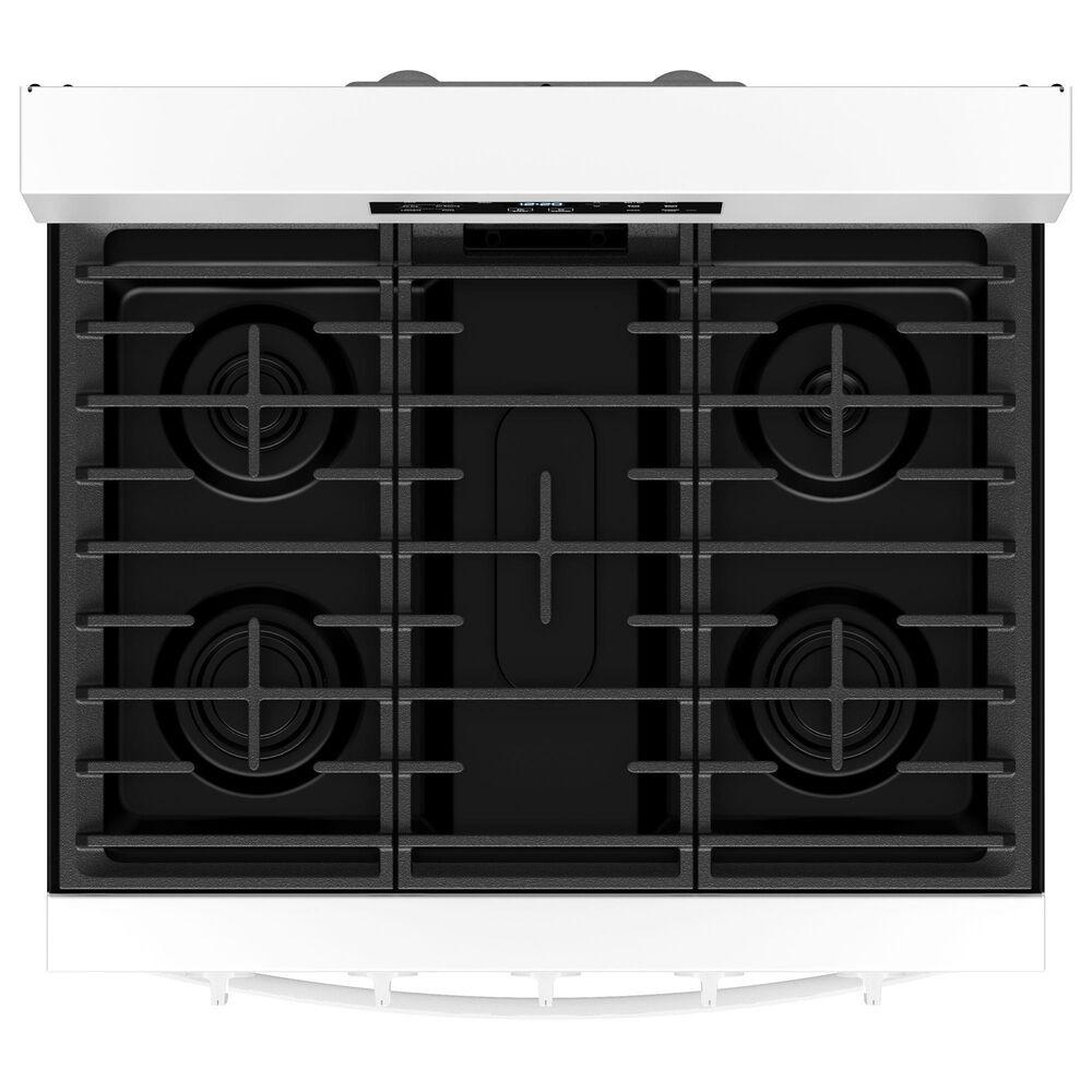 Whirlpool 5.0 Cu. Ft. Freestanding Gas Range with Air Cooking Technology in White, , large