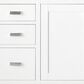James Martin Vanities Addison 60" Single Bathroom Vanity in Glossy White with 3 cm Ethereal Noctis Quartz Top and Rectangular Sink, , large