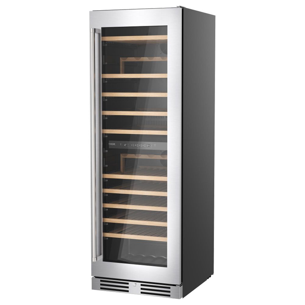 Thor Kitchen 24" Freestanding Dual Zone Wine Cellar in Stainless Steel, , large