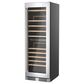 Thor Kitchen 24" Freestanding Dual Zone Wine Cellar in Stainless Steel, , large