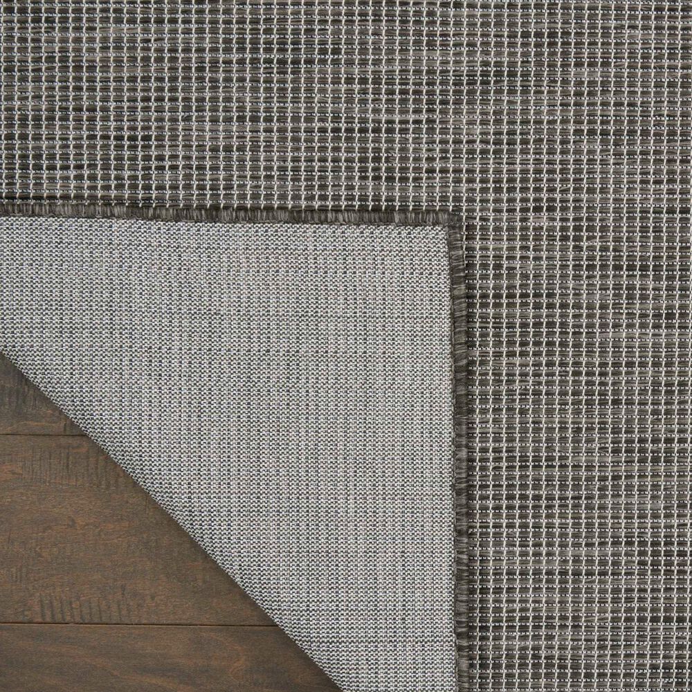 Nourison Positano 3&#39; x 5&#39; Charcoal Indoor/Outdoor Area Rug, , large