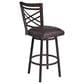 Blue River Fargo 30" Swivel Barstool in Brown, , large