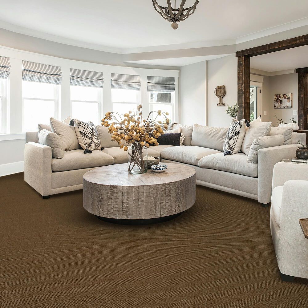 Karastan Stippled Carpet in Birch, , large