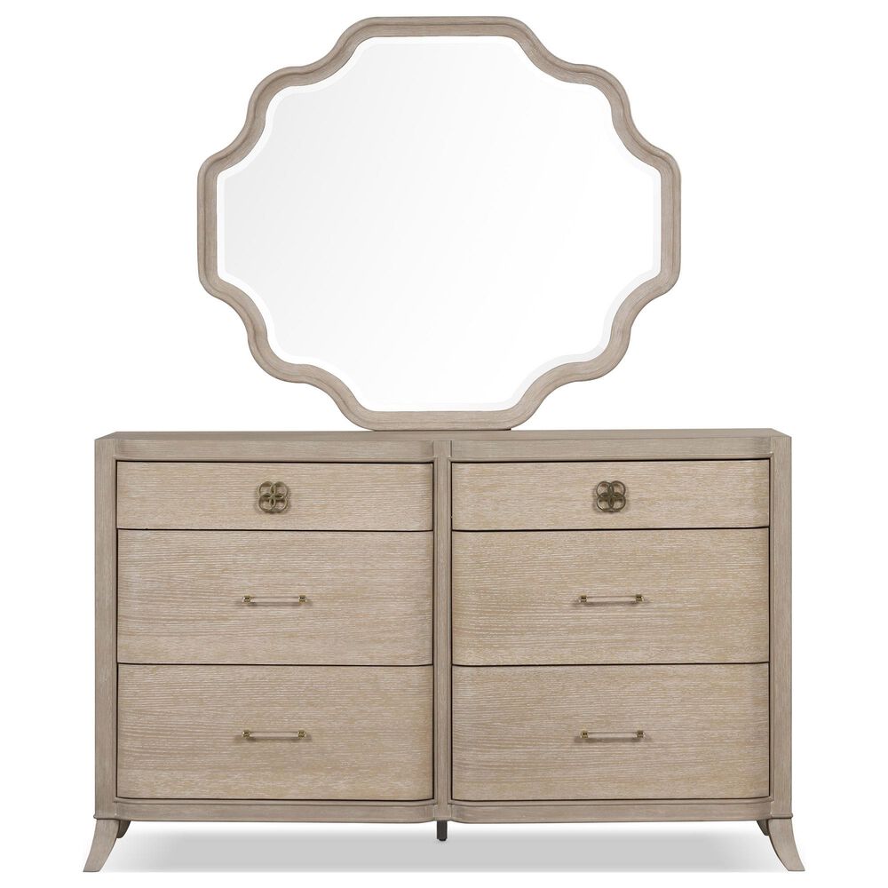 Furniture of America Candra 6-Drawer Dresser in Natural Oak, , large